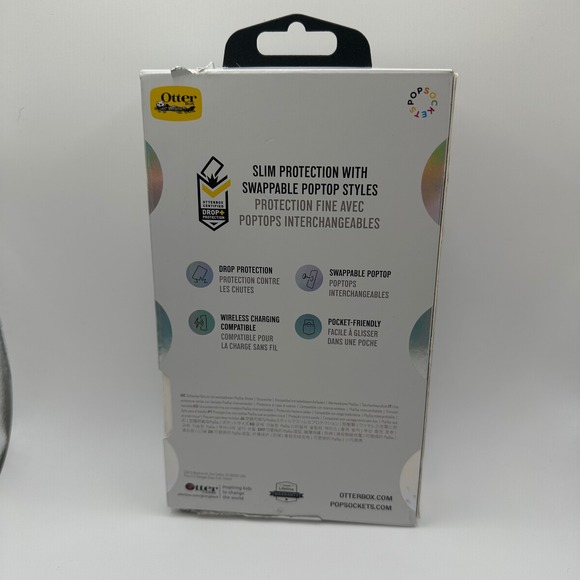 Otterbox PopSockets Symmetry Series Case iPhone Xs Max Navy Blue Integrated Grip - Picture 2 of 4